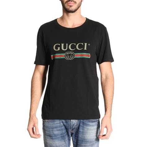 gucci t shirt for men original|Gucci t shirt men's outlet.